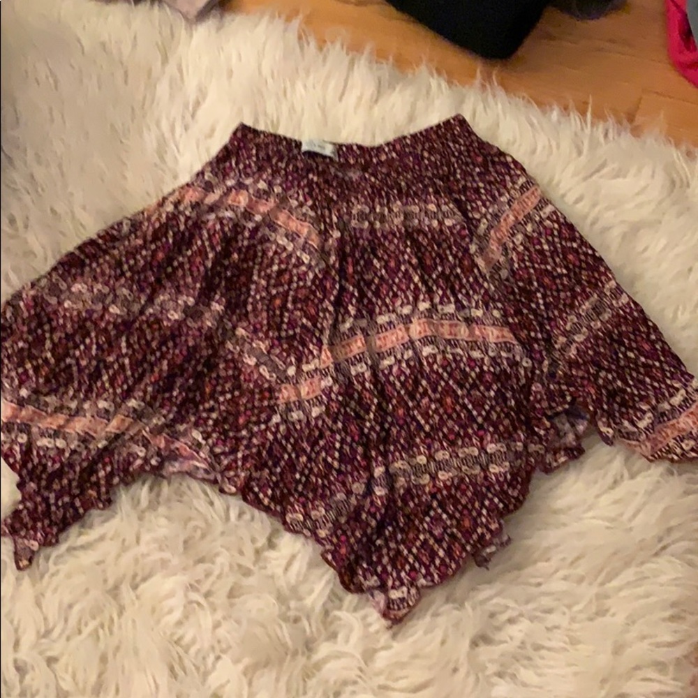 Abercrombie and Fitch Tribal print flowy skirt